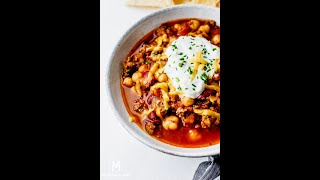 Quick amp Easy Chili Instant Pot Recipe [upl. by Moncear60]