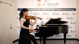 A015 G3 Violin Ellen Joowon Seok Barber Violin Concerto 1st movement by Samuel Barber [upl. by Amada450]