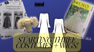 2 Weeks to Finish 3 Costumes Into the Woods Vlog 7 [upl. by Suraved]