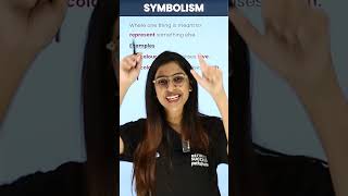 Learn English Literary Devices  Symbolism  Daily English Learning cbse2023 nehamam [upl. by Rorke]