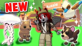 ⭐NEW⭐ Aussie Pets  🪼 Jellyfish  Roblox Adopt Me Update [upl. by Anasus]