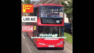 SULLIVAN BUSES ROUTE 355 CARTERHATCH  NICHOLAS BREAKSPEAR SCHOOL  Rare Scania Omnicity LX10 AUC [upl. by Lightman]