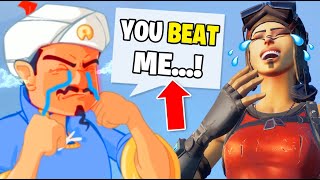 I BEAT the Akinator Fortnite Edition [upl. by Doersten]