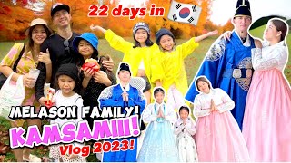 Kamsamiii Vlog 🇰🇷 Part 1  Melason Family in South Korea 🫶🏻 [upl. by Grath]