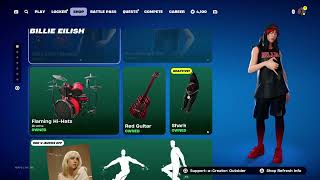 FORTNITE NICK EH 30 MARVELBILLIE EILISH INCREDIBLESDISNEYKAROL G LEGO OCT 3RD ITEM SHOP LIVE [upl. by Judah]