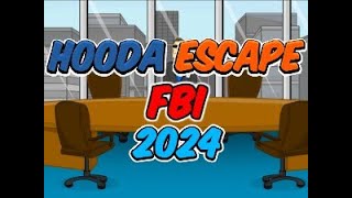 Hooda Escape FBI 2024  Walkthrough  Hints  Cheats [upl. by Behl]