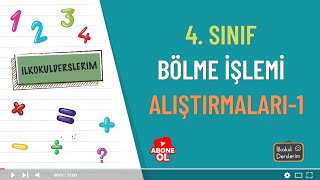 4 Sınıf Bölme İşlemi Alıştırmaları1 [upl. by Odlonra]