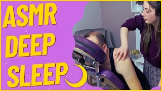 ASMR LADY GAMZE I DEEP SLEEP RELAXİNG MASSAGE [upl. by Stulin]