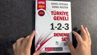 2024 KPSS  PEGEM TG DENEMESİ [upl. by Akisey]