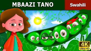 Mbaazi tano  Five Peas in A Pod in Swahili  Swahili Fairy Tales [upl. by Anauqes]