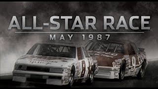 1987 AllStar Race NASCAR Classic Full Race Replay [upl. by Darya]