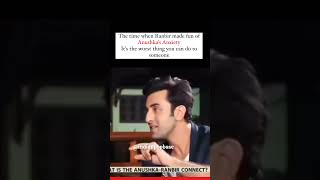 Disheartened to see Ranbir kapoor making fun of Anushka’s anxiety💔 ranbirkapoor anushkasharma [upl. by Joash]