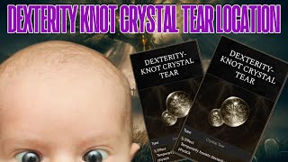 Elden Ring  Dexterity Knot Crystal Tear  Location Guide [upl. by Alaehcim]