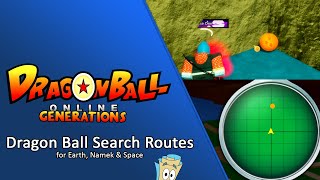 DBOG Dragon Ball Search Routes [upl. by Eirahcaz376]