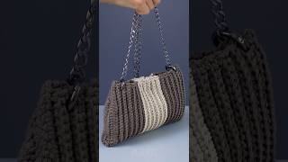 Crochet bag with an easy stitch pattern quickly Miarti🧶 [upl. by Asillem]