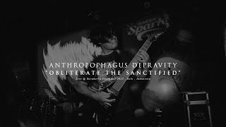 Anthropophagus Depravity  Obliterate The Sanctified Live at Surakarta Deathfest 2024  Solo [upl. by Maddeu]