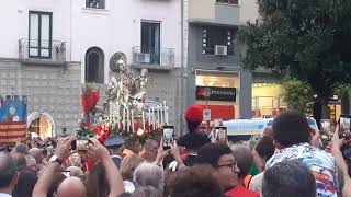 Processione San Matteo patrono di Salerno 2023 21092023 [upl. by Akinit555]