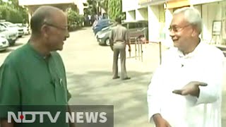 Nitish Kumars first TV interview after winning Bihar election [upl. by Etnor]