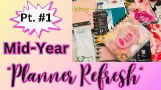 2024 MidYear “Planner Refresh”  Faith  Catchall Planner SetUp  Part 1 [upl. by Lirbij567]