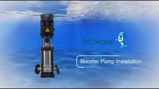 Booster Pump Guarantee Effective Water Treatment Running [upl. by Enitsrik982]