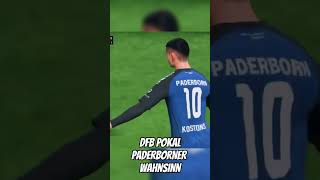 Paderborner Wahnsinn im DFB Pokal scpaderborn dfbpokal fifaclips [upl. by Oznole]