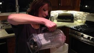 Homemade Almond Milk Dairyfree Raw Clean eating NotDeprivedBeccas Kitchen [upl. by Ruthanne341]