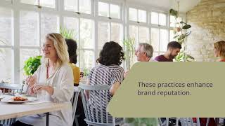 How To Implement ESG In The Food Service Industry  A Comprehensive Guide  Restaurantware [upl. by Pasol]