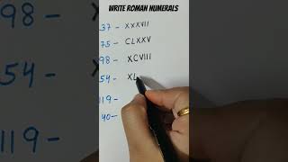 Roman numerals subscribe maths mathematics education [upl. by Naed]