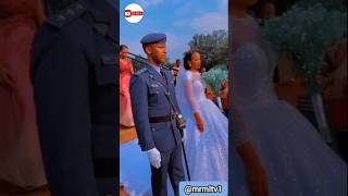 🇷🇼Rwanda AIR FORCE WEDDING with colorful uniform girlsinarmy militarywedding rdf [upl. by Stanislaus]