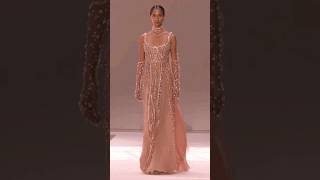 Aviana M walking for Elie Saab Fallwinter 202223 Couture show [upl. by Towne200]