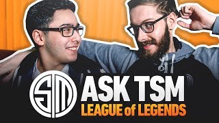 Ask TSM  LoL 2019 [upl. by Aneerehs]