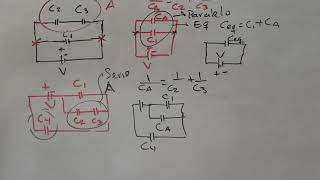 SIMPLIFICACIÓN DE CAPACITORES SERIE PARALELO EJ 1 [upl. by Skelly]