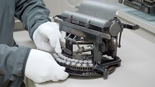 Todd’s Improved Edison Mimeograph Typewriter [upl. by Ettessil]