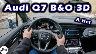 2022 Audi Q7 – Bang amp Olufsen 3D Advanced Sound System Review [upl. by Phyllis]