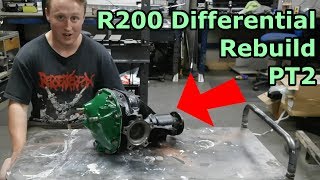 S13 R200 Diff rebuild PT2 reassembly [upl. by Aekahs]