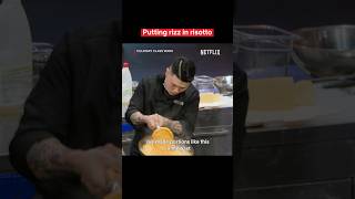 Oddly satisfying video of NapoliMatfia making risotto cooking CulinaryClassWars Netflix [upl. by Curcio]