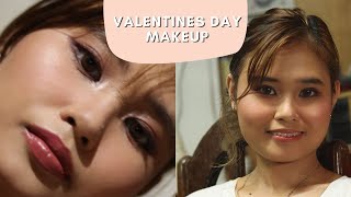 Valentines Day Date Makeup [upl. by Dnamron]