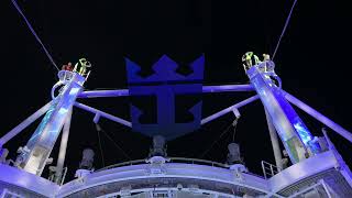 High Divers in Royal Caribbean Symphony of the Seas Hiro AquaShow in the AquaTheater [upl. by Matias]