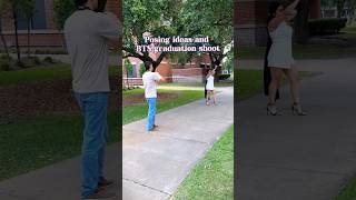 Graduation posing ideas BTS graduation photoshoot posing [upl. by Sabec]