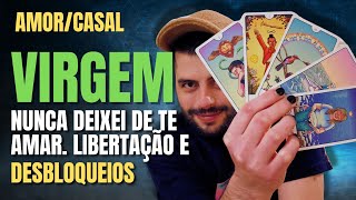 VIRGEM TAROTROMANCE  REENCONTRO DE ALMAS LIBERTAÃ‡ÃƒO E DESBLOQUEIOS CUIDADOs E COMPANHEIRISMO [upl. by Adham]