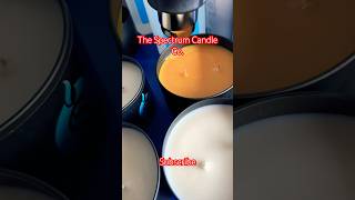 How to fix wax imperfections on the surface of the candle  The Spectrum Candle Co [upl. by Odnomar130]