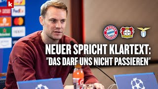 Neuer selbstkritisch quotDie Leichtigkeit haben wir vielleicht auch verlorenquot  FC Bayern München [upl. by Lait763]