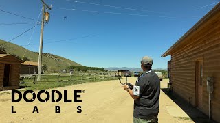 Drone antijamming demo at Tough Stump Rodeo [upl. by Htiekram]