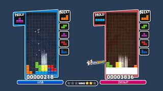 Puyo Puyo Tetris AI Zetris vs ふれあ 3 [upl. by Hcra]