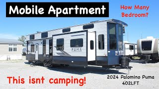 The MOST AFFORDABLE Destination Model RV on the Market 2024 Palomino Puma 402LFT [upl. by Siddra]