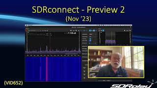 SDRplay  SDRconnect Preview 2 November 2023 [upl. by Cowan]