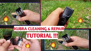 Kubra KB1001 Trimmer Cleaning and Repair Tutorial  How to clean trimmer [upl. by Giaimo]