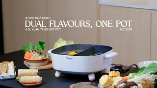 Introducing Toyomi 45L Yuan Yang Hot Pot MC 5001 [upl. by Sankaran]