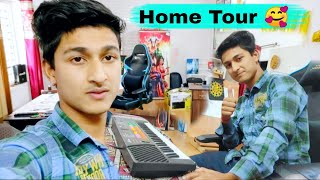 My home tour and playing piano 🥰  by sahil joshi [upl. by Jaimie]