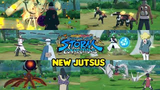 All New JutsusNinjutsusNaruto x Boruto Ultimate Ninja Storm Connections ENG DUB [upl. by Ammeg]